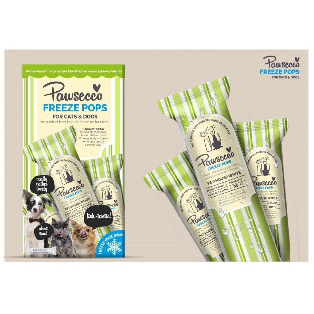 Woof & Brew Pawsecco Freeze Pops - 6 x 50ml